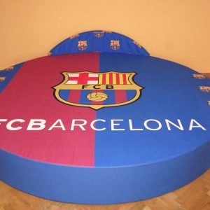Barcelona mintás körágy, szivacskörágy