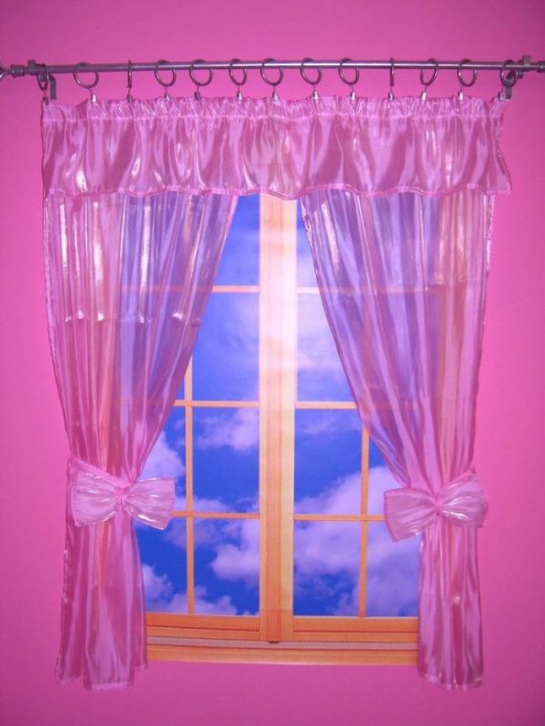 rózsaszín álom függöny